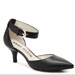 Anne Klein Fayza Pump - black snake print